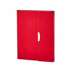 2429 Kırmızı 15 x 21 Termo Deri̇ Defter