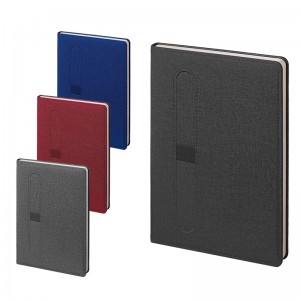 2425 Siyah-Füme 15 x 21 Termo Deri̇ Defter