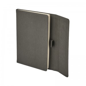 2424 Gri 15 x 21 Termo Deri̇ Defter