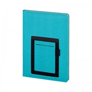 2421-HOLMEN Turkuaz 15 x 21 Termo Deri̇ Defter (Holmen Ki̇tap Kağıdı)