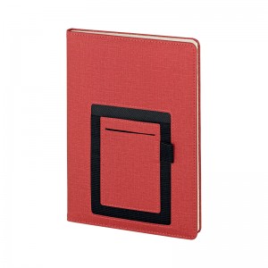 2421-HOLMEN Kırmızı 15 x 21 Termo Deri̇ Defter (Holmen Ki̇tap Kağıdı)