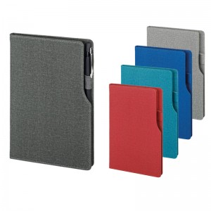 2320 Kırmızı 15 x 21 Termo Deri̇ Defter (Ivory Kağıt)