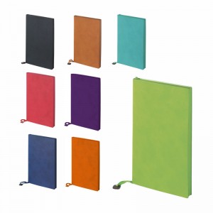 2280 Turkuaz 13 x 21 Yumuşak Kapaklı Termo Deri̇ Defter