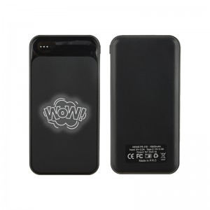 PB-155 Siyah-Kasa-Beyaz-Led 10.000 mAh Powerbank