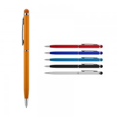 587 Siyah Metal Tükenmez Touchpen Kalem