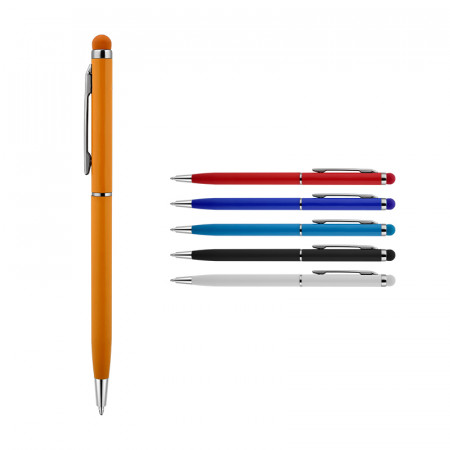 587 Beyaz Metal Tükenmez Touchpen Kalem 587 Beyaz Metal Tükenmez Touchpen Kalem