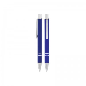 556 MİNİ Lacivert MetalTükenmez Kalem