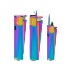 MJ-121 Mix-Icy Clipper Metal Turbo Si̇boplu Çakmak MJ-121 Mix-Icy Clipper Metal Turbo Si̇boplu Çakmak