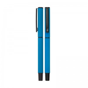 1023-R Turkuaz Metal Roller Kalem Rubber Gövde