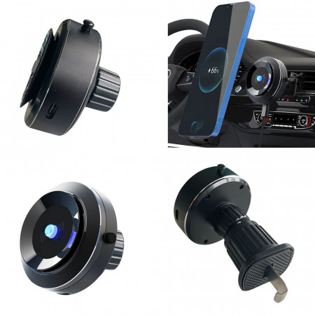 Araç İçi Wireless Şarjlı Telefon Standı Araç İçi Wireless Şarjlı Telefon Standı
