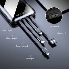 PB-4004 Siyah 10.000 mAh Powerbank