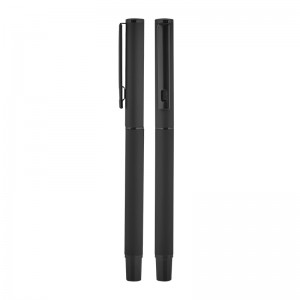 2025 BELEK Siyah Metal Roller Süper Jel Refil Kalem