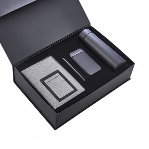 5066 Siyah Defter & Kalem & Powerbank & Termos Set 5066 Siyah Defter & Kalem & Powerbank & Termos Set