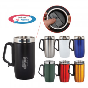5304 Kırmızı Çelik Kupa / 240 ml 5304 Kırmızı Çelik Kupa / 240 ml