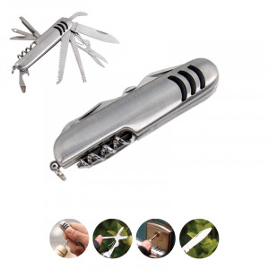 3008-11 Krom 11 Fonksiyonlu Çakı 3008-11 Krom 11 Fonksiyonlu Çakı