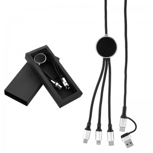 4111 Siyah-Beyaz Işık 120 cm Çoklu Kablo