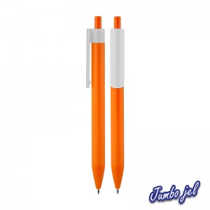 2027-BK Turuncu Plastik Süper Jel Refil Kalem