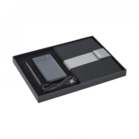 5070 Siyah Defter & Kalem & Powerbank Set 5070 Siyah Defter & Kalem & Powerbank Set