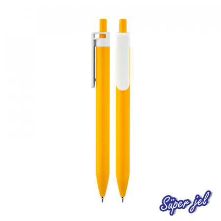509-BK Sarı Plastik Süper Jel Refil Kalem 509-BK Sarı Plastik Süper Jel Refil Kalem
