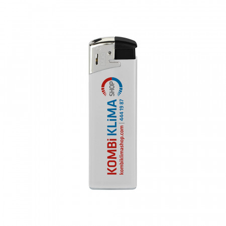 TK21R Beyaz Clipper Brio Fit Elektronic Si̇boplu Çakmak TK21R Beyaz Clipper Brio Fit Elektronic Si̇boplu Çakmak