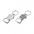 6604 Krom Tek Taraflı Metal Anahtarlık 6604 Krom Tek Taraflı Metal Anahtarlık
