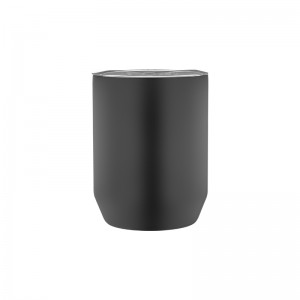 5354 Siyah Çelik Kupa / 350 ml