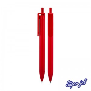 509 Kırmızı Plastik Süper Jel Refil Kalem
