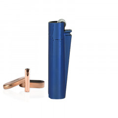 MT-135 Mavi Clipper Metal Siboplu Çakmak MT-135 Mavi Clipper Metal Siboplu Çakmak