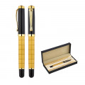 1214-KR Gold Metal Roller Kalem Seti 1214-KR Gold Metal Roller Kalem Seti