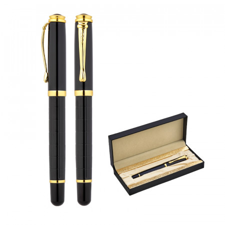 1214-KR Gold Metal Roller Kalem Seti 1214-KR Gold Metal Roller Kalem Seti