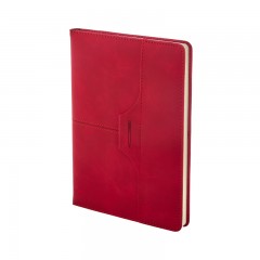 2430 Kırmızı 15 x 21 Termo Deri̇ Defter