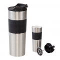 5312 Krom French Press Çelik Termos / 450 ml 5312 Krom French Press Çelik Termos / 450 ml