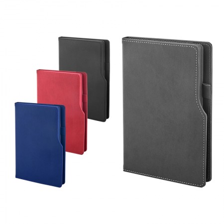 941-IVORY Kırmızı 15 x 21 Termo Deri̇ Defter (Ivory Kağıt)