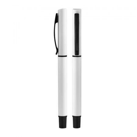 2024 FLORYA Beyaz Plastik Roller Süper Jel Refil Kalem 2024 FLORYA Beyaz Plastik Roller Süper Jel Refil Kalem