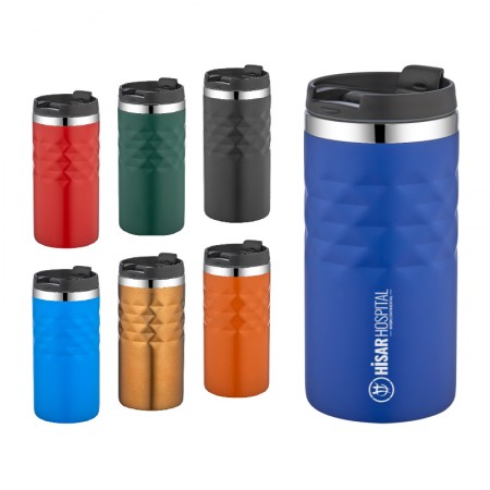 5340 Mavi Çelik Kupa / 300 ml