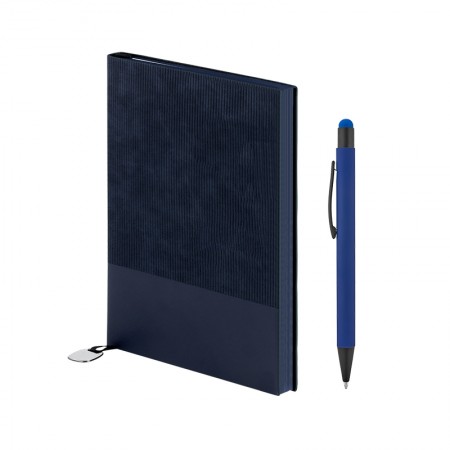 2423-K Mavi Defter & Kalem Set