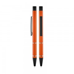 559 Turuncu Metal Süper Jel Refil Kalem