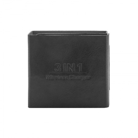 4200 Siyah 3'ü 1 Arada Kablosuz Şarj Cihazı